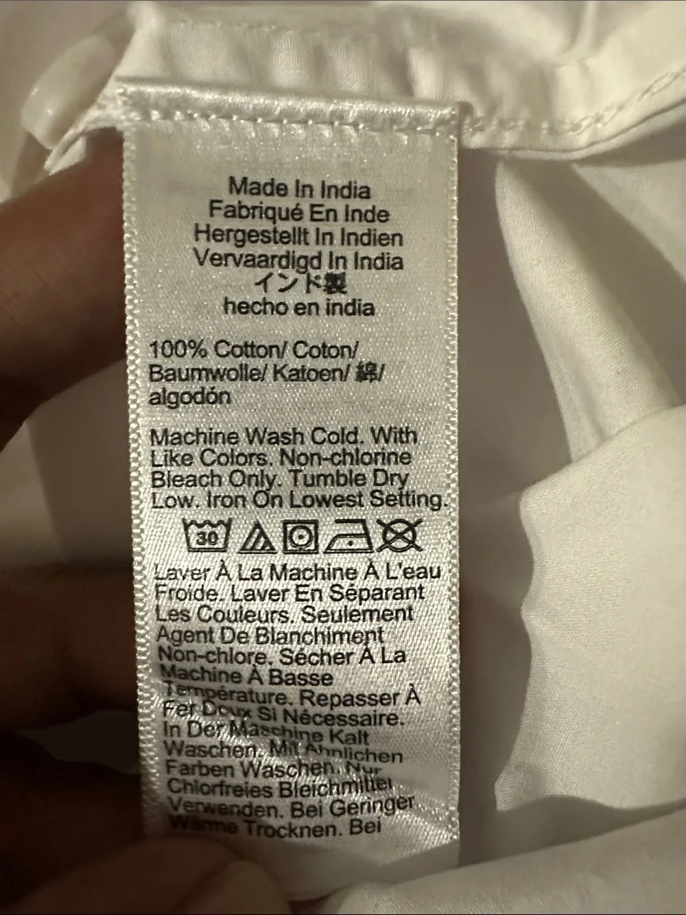 J. Crew Garçon classic shirt in cotton poplin Sz. 0